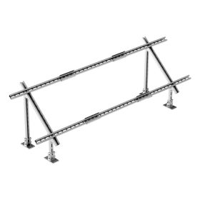 VEVOR Solar Panel Mounting Brackets, 30°-60° Adjustable Multi-Pieces Solar Panel Brackets for 1-4PCS Solar Panels