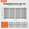 VEVOR Solar Panel Mounting Brackets, 30°-60° Adjustable Multi-Pieces Solar Panel Brackets for 1-4PCS Solar Panels
