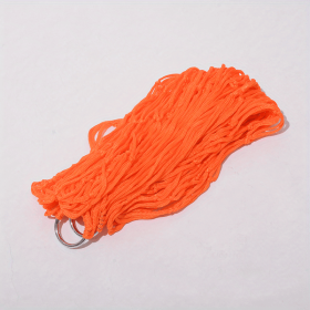 1pc Garden Nylon Hammock Hanging Swing Mesh Net Sleeping Bed For Outdoor Travel Camping; Various Color Option; Hammocks; Stands & Accessories (Color: Yellow, Size: PJL-499)