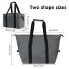 Large Cooling Bag, 5.28gal Foldable Shopping Bag